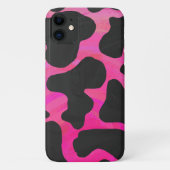 Koe gebotteld patroon Case-Mate iPhone case (Achterkant)