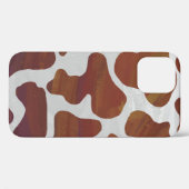 Koe gebotteld patroon Case-Mate iPhone case (Achterkant (horizontaal))