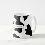 Koe gedrukte Mok voor goede bewegingsvrijheid (Voorkant rechts)