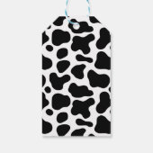 koe Genderneutrale Verjaardag Cadeaulabel (Achterkant)