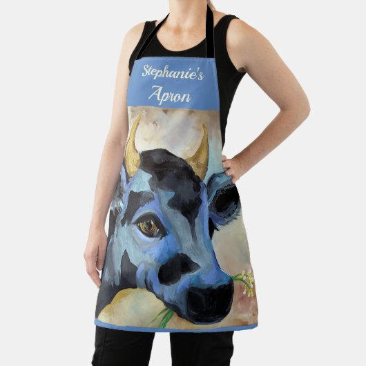 Koe gepersonaliseerd Schort (Insitu)