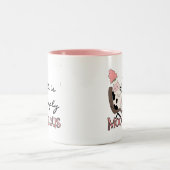 Koe Gewoon Moo-velous Tshirts en geschenken Tweekleurige Koffiemok (Center)