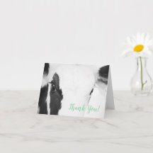 Koe gezicht close-up Baby shower dank u kaart groe