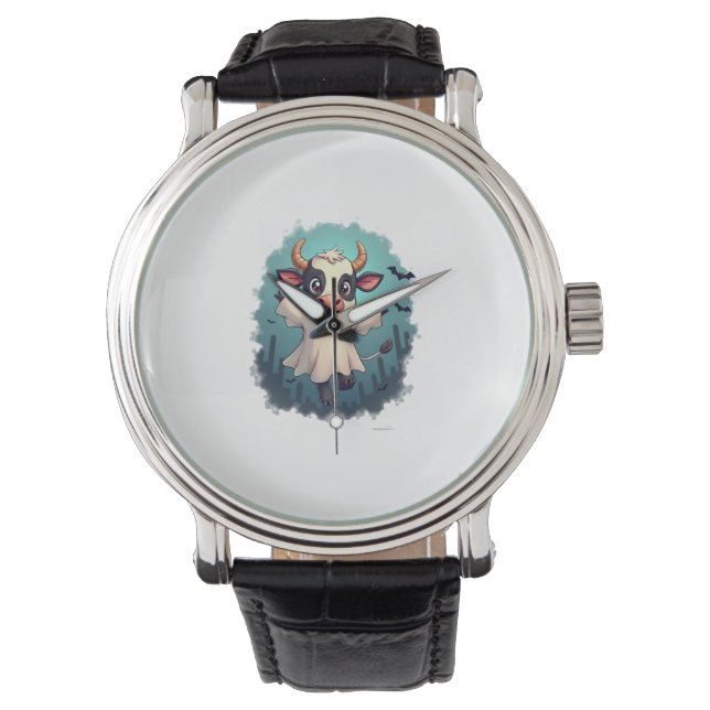 Koe Ghost Boo-levard Horloge (Voorkant)