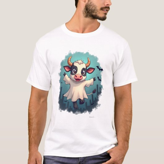 Koe Ghost Boo-levard T-shirt (Voorkant)