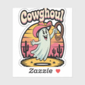 Koe Ghoul Halloween Spooky Sticker (Vel)