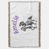 Koe Girl Deken (Voorkant Verticaal)