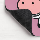 Koe glimlachen met dagen muismat (Hoek)