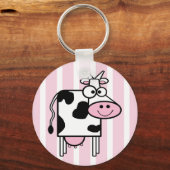 Koe glimlachen — proefdruk sleutelhanger (Voorkant)
