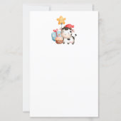 Koe glimlachen Schattige verjaardag (Voorkant)