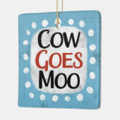 Koe Goes Moo Ornament (Links)