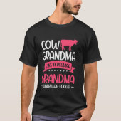 Koe Grandma Only Way Koelerer Koe Grandma T-shirt (Voorkant)