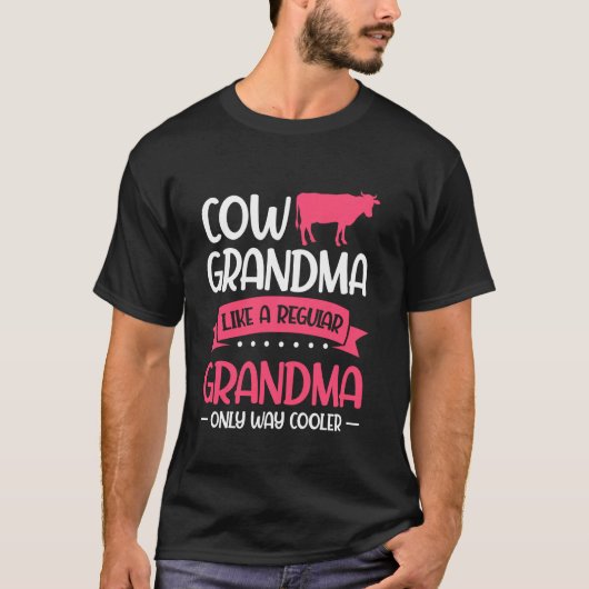 Koe Grandma Only Way Koelerer Koe Grandma T-shirt (Voorkant)