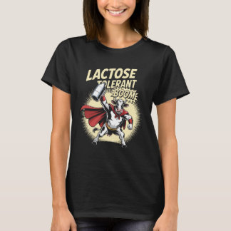 Koe Grappige Melk Liefhebbers Lactose Tolerant T-shirt