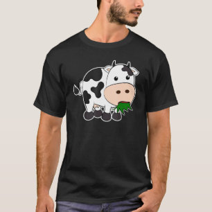 Koe Gras Boerderij Dier Vriend Vegetariër T-shirt