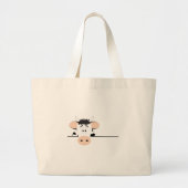 Koe Grote Tote Bag (Voorkant)