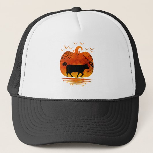 KOE HALLOEEN PUMPKIN COSTUME KOE LOVER AUTUMN TRUCKER PET (Voorkant)