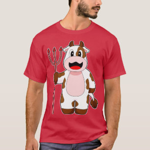 Koe Halloween Devil Trident T-shirt