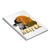 Koe Halloween Notitieboek (Rechterzijde)