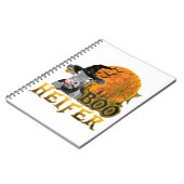 Koe Halloween Notitieboek (Linkerzijde)