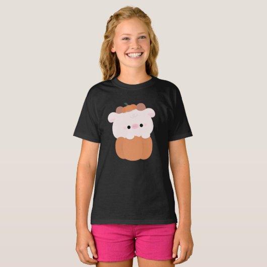 Koe Halloween T-shirt (Voorkant volledig)