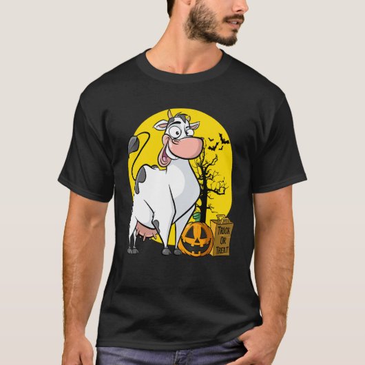 Koe Halloween T-shirt (Voorkant)