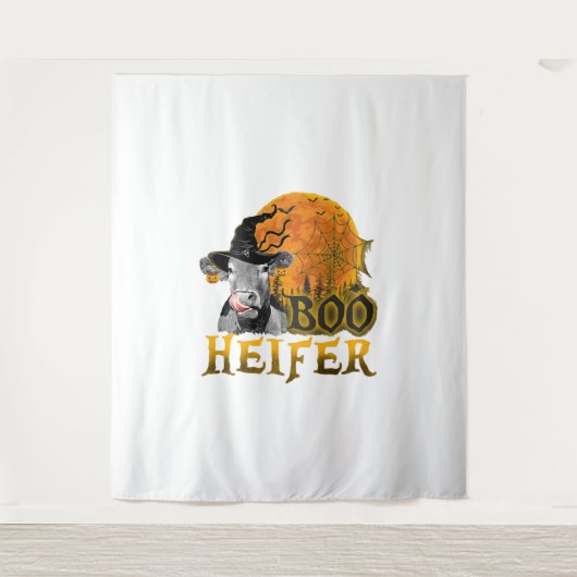 Koe Halloween Wandkleed (Voorkant)