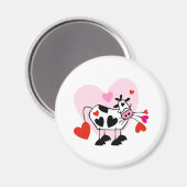 Koe harten magneet (Voorkant / Achterkant)