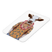 Koe Hawaiiaanse Shirt Magneet (Linkerzijde)