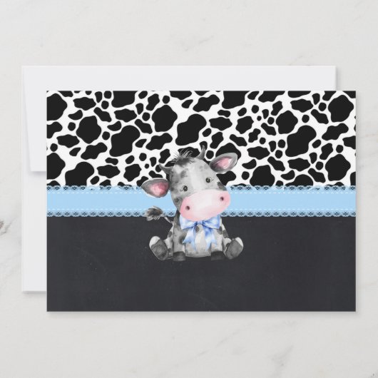 Koe Heb je de Moos Blue Birthday gehoord? Kaart (Achterkant)