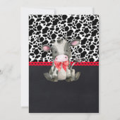 Koe Heb je de Moos Boerderij Verjaardag gehoord Kaart (Achterkant)