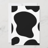 Koe heeft u dierentuinen uitgenodigd kaart (Achterkant)