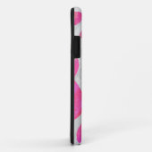 Koe Heet Roze en Witte Print Case-Mate iPhone Case (Achterkant/rechts)