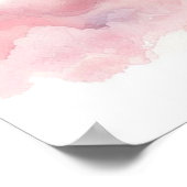 Koe Hete Luchtballon Meisje Poster (Hoek)