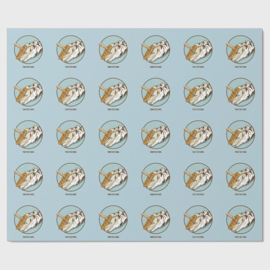 Koe hoef trimmen cadeaupapier (Vlak)