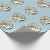 Koe hoef trimmen cadeaupapier (Hoek)