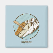 Koe hoef trimmen magneet (Voorkant)