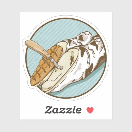 Koe hoef trimmen sticker (Vel)