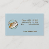 Koe hoef trimmen visitekaartje (Achterkant)