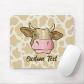 Koe Hoofd Muismat (Met muis)