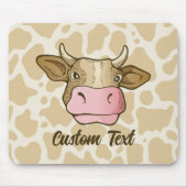 Koe Hoofd Muismat (Voorkant)