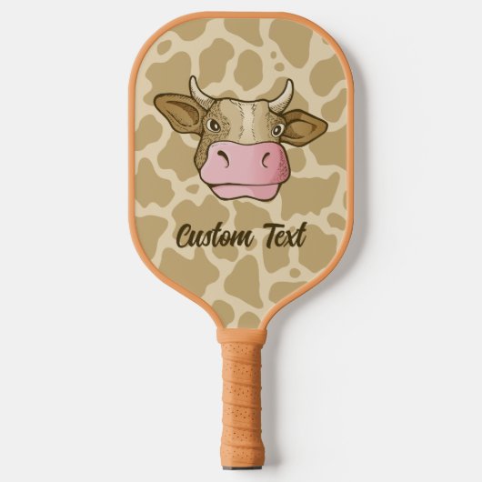 Koe Hoofd Pickleball Paddle (Voorkant)