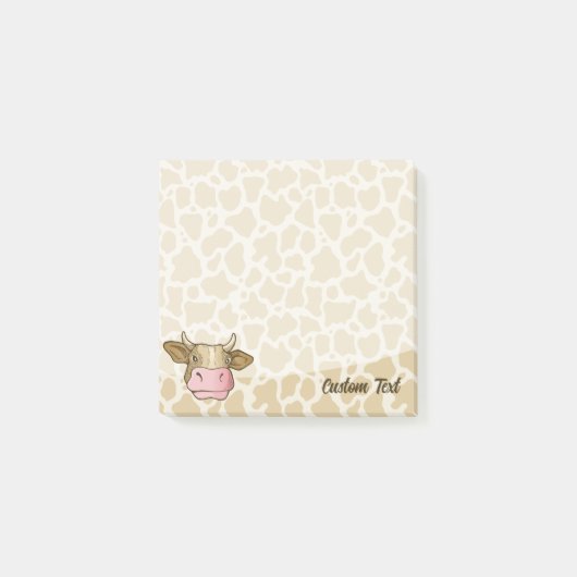 Koe Hoofd Post-it Opmerkingen Post-it® Notes (Voorkant)