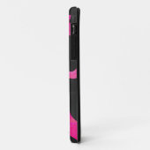 Koe Hot-roze en zwart afdrukken Case-Mate iPhone Case (Achterkant/links)
