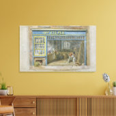 Koe houder, 1825 canvas afdruk (Insitu (Woonkamer))