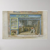 Koe houder, 1825 poster (Voorkant)