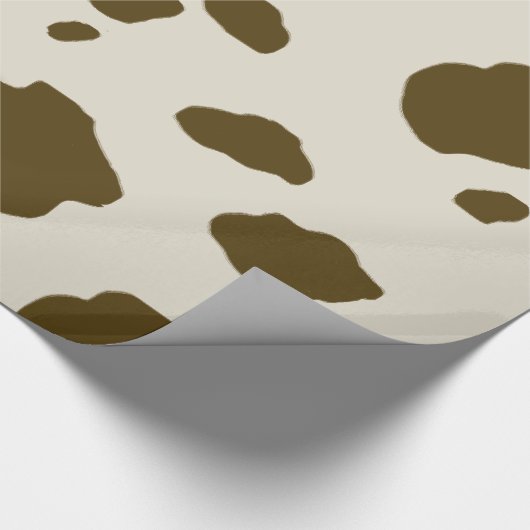 KOE-HUIDbruin Cadeaupapier (Hoek)