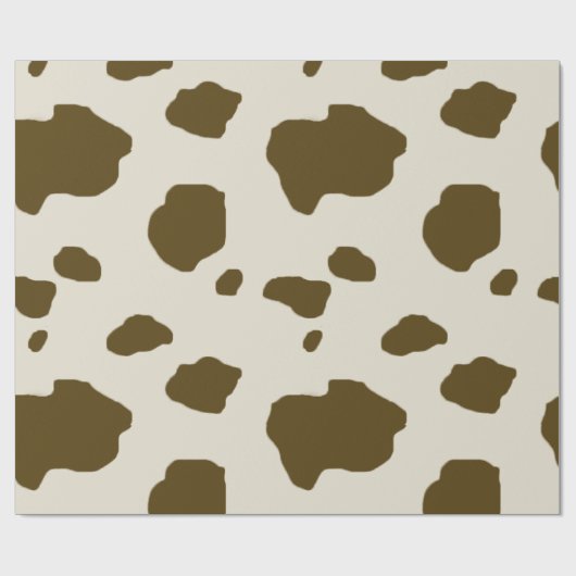 KOE-HUIDbruin Cadeaupapier (Vlak)