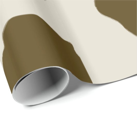 KOE-HUIDbruin Cadeaupapier (Rol Hoek)