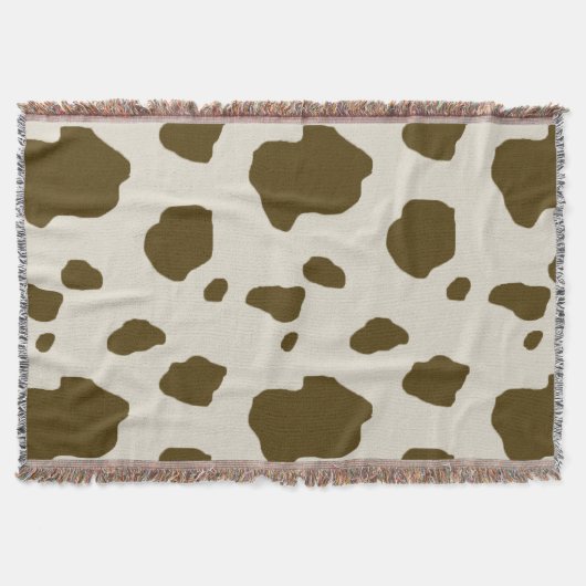 KOE-HUIDbruin Deken (Voorkant)